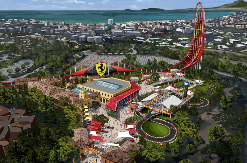 Illustration for article titled Ferrari is going to open a theme park in Port Aventura, Spain